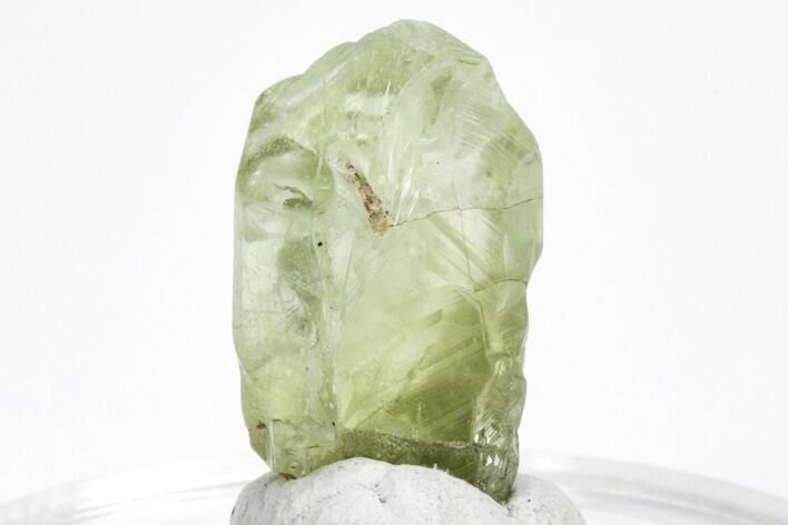 Green Olivine Peridot Crystal - Pakistan #213509